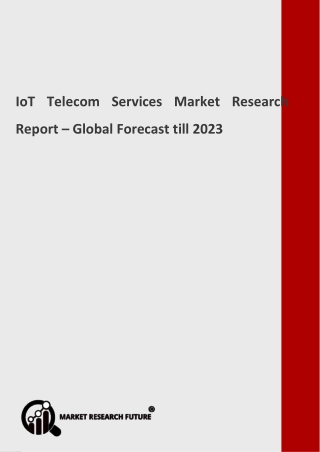 IoT Telecom Services Industry
