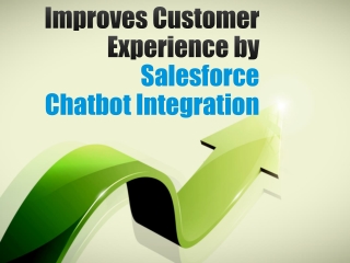 Improves Customer Experience by Salesforce Chatbot Integration
