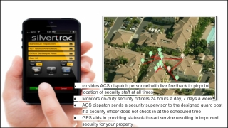 New GPS Technology Pinpoints ACS Security Staff Onsite