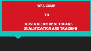 Aged Care Qualifications