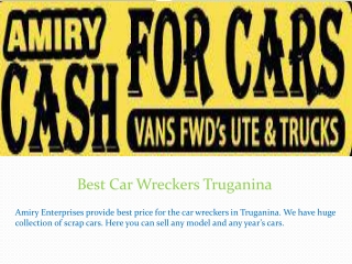 Best Car Wreckers Truganina