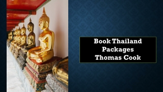 Thailand Packages | Thomas Cook