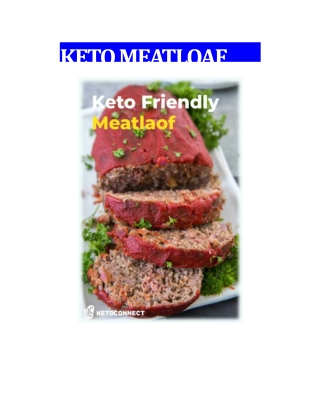 Keto Meatloaf