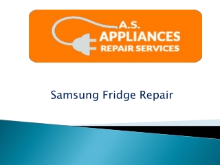 Samsung Fridge Repair