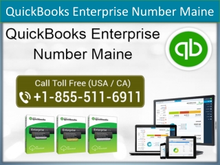 QuickBooks Enterprise Number Maine