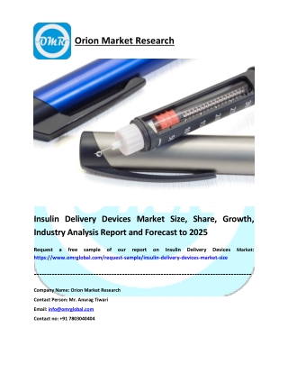 Insulin Delivery Devices Market