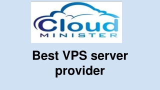 Best VPS server provider