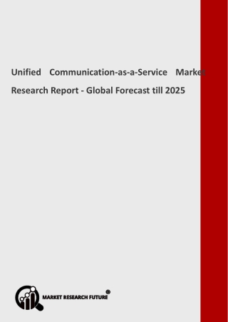 Unified Communication-as-a-Service Market