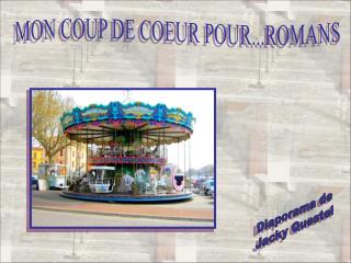 MON COUP DE COEUR POUR...ROMANS