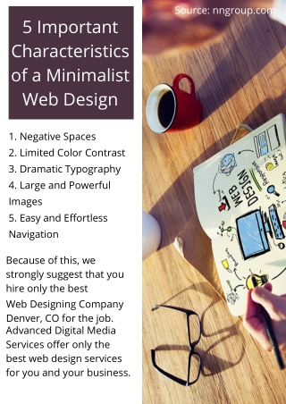 5 Important Characteristics of a Minimalist Web Design