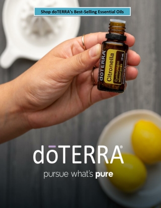 Shop doTERRA’s Best-Selling Essential Oils