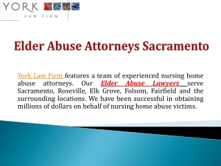 Elder Abuse Attorney Sacramento