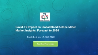 Covid-19 Impact on Global Blood Ketone Meter Market Insights, Forecast to 2026