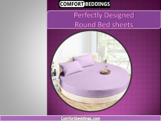 Round bed sheets