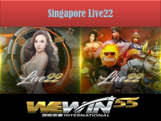 Singapore Live22 than you need to pick out some winning tips