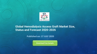 Global Hemodialysis Access Graft Market Size, Status and Forecast 2020 2026