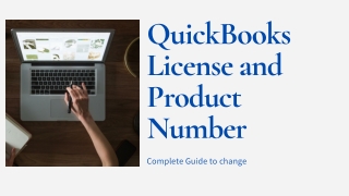 Steps to Change QuickBooks License & Product Number