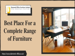 Best Place For a Complete Range of Bespoke Office Furniture