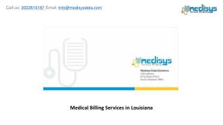 Medical Billing Services in Louisiana