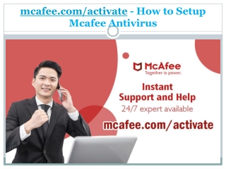 mcafee.com/activate - How to Setup Mcafee Antivirus