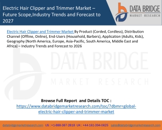 Electric Engine Market – Future Scope,Industry Trends and Forecast to 2027