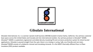 Gilsulate International