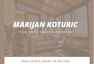 Marijan Koturic, Real Estate Agent In Milton, Ontario