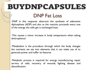 DNP Weight Loss