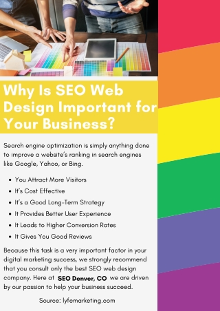 Why Is SEO Web Design Important for Your Business?