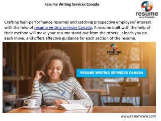 Resume Writing Services Canada