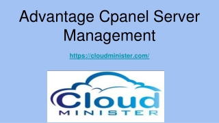 Advantage Cpanel Server Management