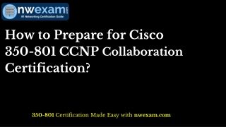 Latest Cisco 350-801 Certification Exam Sample Questions and Answers