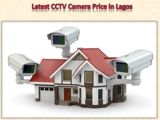 Latest CCTV Camera Price in Lagos