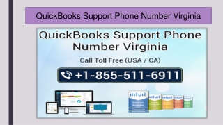 QuickBooks Support Phone Number Virginia