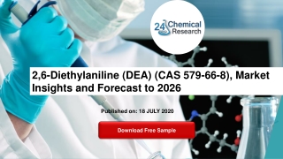 2,6-Diethylaniline (DEA) (CAS 579-66-8), Market Insights and Forecast to 2026