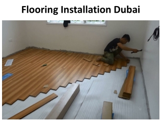 Flooring Installation Dubai