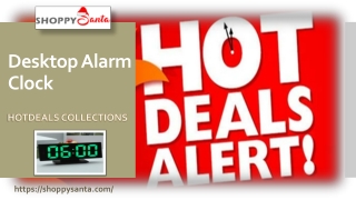 Desktop Alarm Clock Online at ShoppySanta