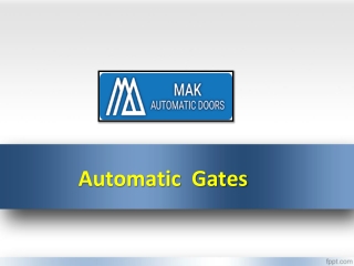 Automatic Gates in Sharjah, Electric Sliding Doors Sharjah, Automatic Door Experts Sharjah, Automatic Gate Door Repair i