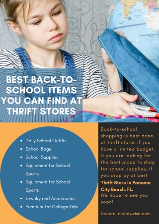 Best Back-To-School Items You Can Find at Thrift Stores