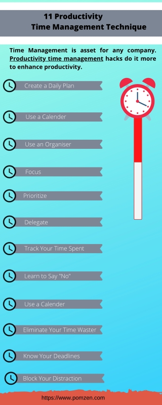 11 Productivity Time Management Technique