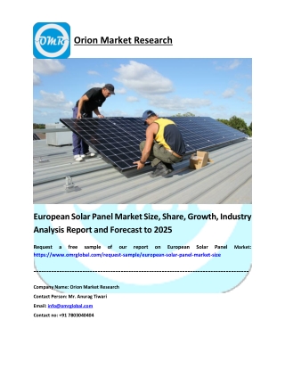 European Solar Panel Market