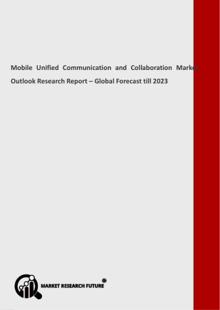 Mobile Unified Communication and Collaboration Market