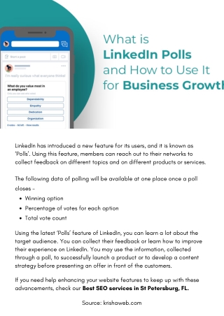 What is LinkedIn Polls and How to Use It for Business Growth