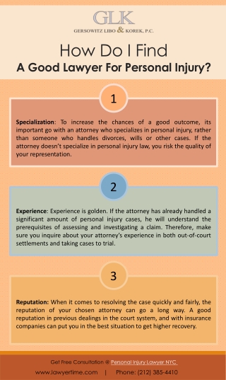 How to find a good Personal Injury Lawyer