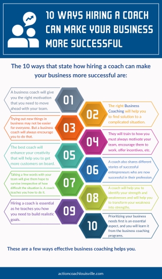 10 Ways Hiring a Coach Can Make Your Business More Successful