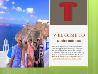 Exclusive Santorini Shore Excursion Tour Designed to Please You