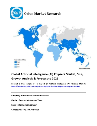 Global Artificial Intelligence (AI) Chipsets Market Size, Share, Forecast 2019-2025