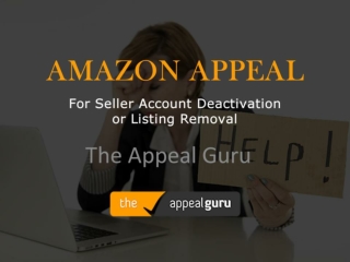 Amazon Seller Account Deactivation