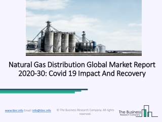 Global Natural Gas Distribution Market Report 2020-2030 | Covid 19 Impact And Recovery