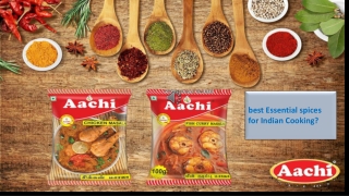 Best essentialindian spicy